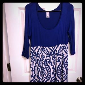 Pink Blush Maternity Maxi Dress